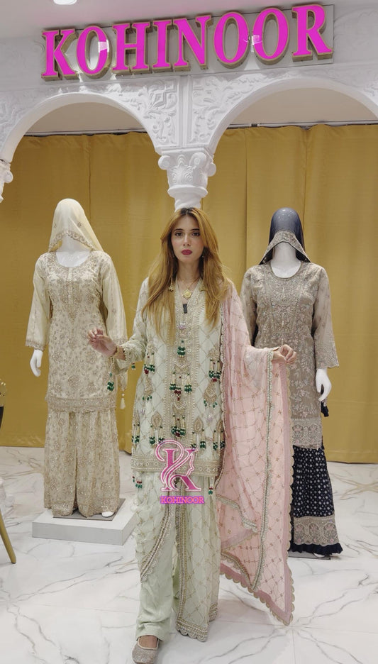 ZARDOZI EMERALD INDO WESTERN